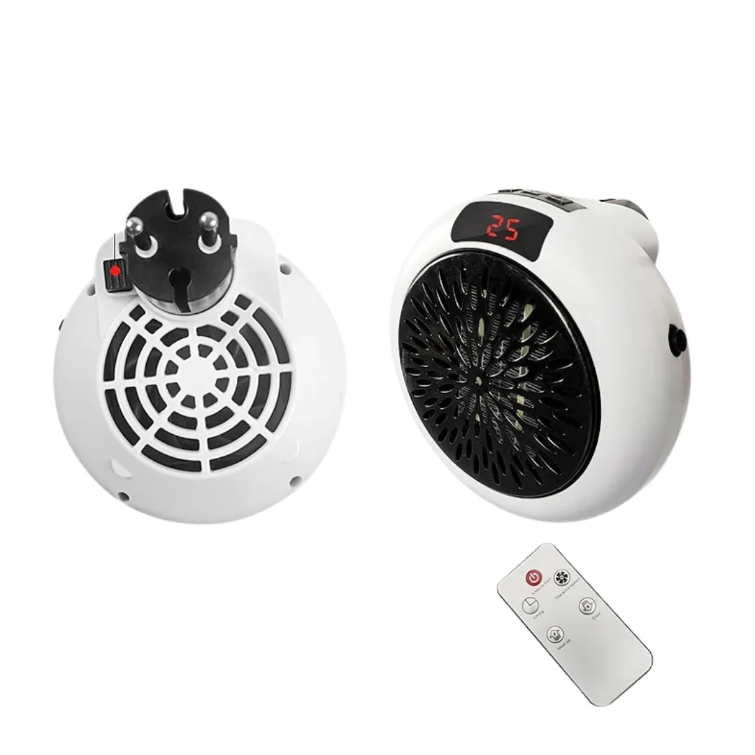 ADAMANTA 137 stufetta elettrica da parete 900W con telecomando