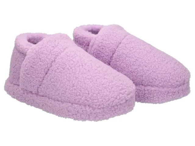 Wibra pantofole alte teddy pile donna calde