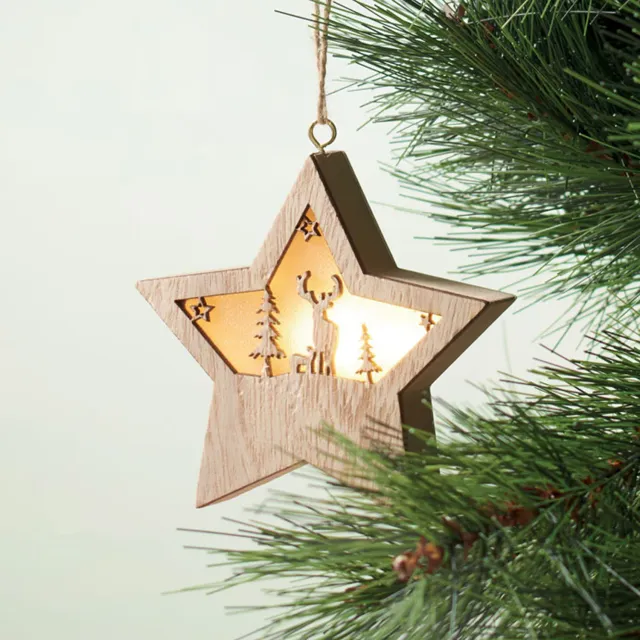 3BPRO CX1527-40 Stella Natale MDF LED 10,6 cm