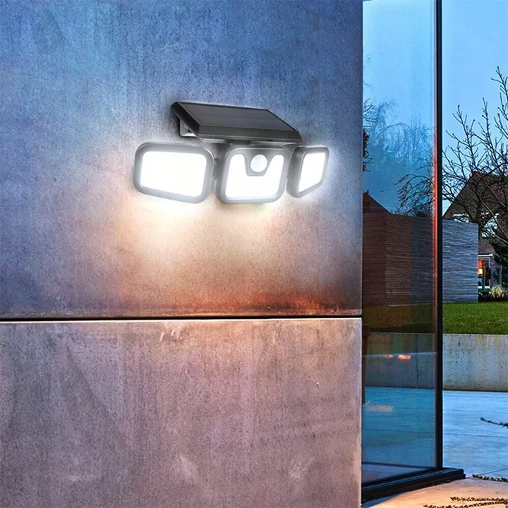 ADAMANTA SOLAR HALOGEN LAMP 100LED lampada solare con sensore