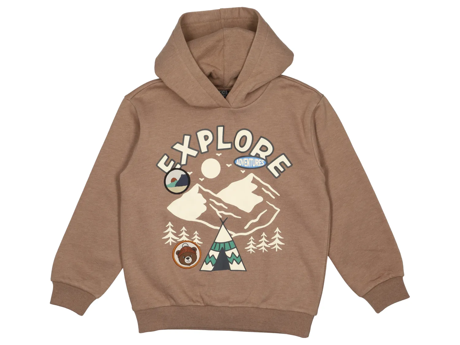 Wibra Sport/Adventure felpa con cappuccio ragazzo