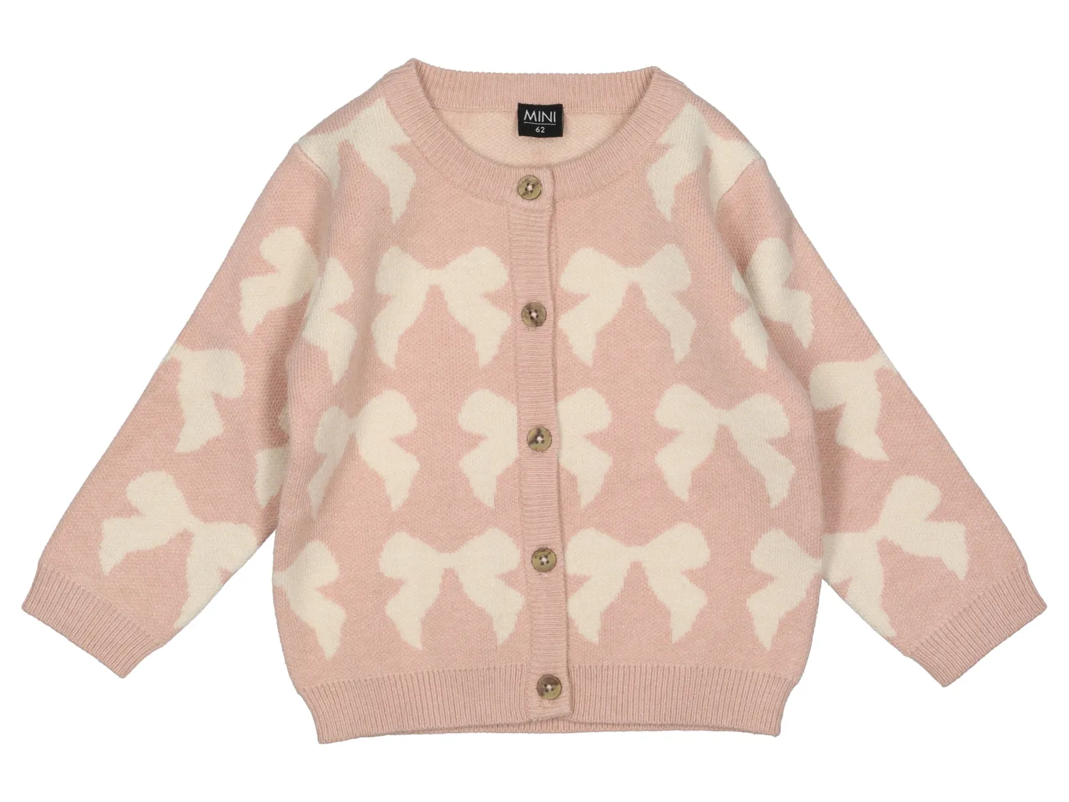 Wibra Newborn Cardigan Neonato Golfino jacquard viscosa