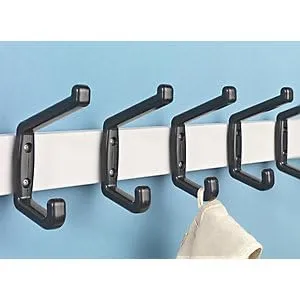 Kaiserkraft eurokraft basic appendiabiti bianco 10 ganci
