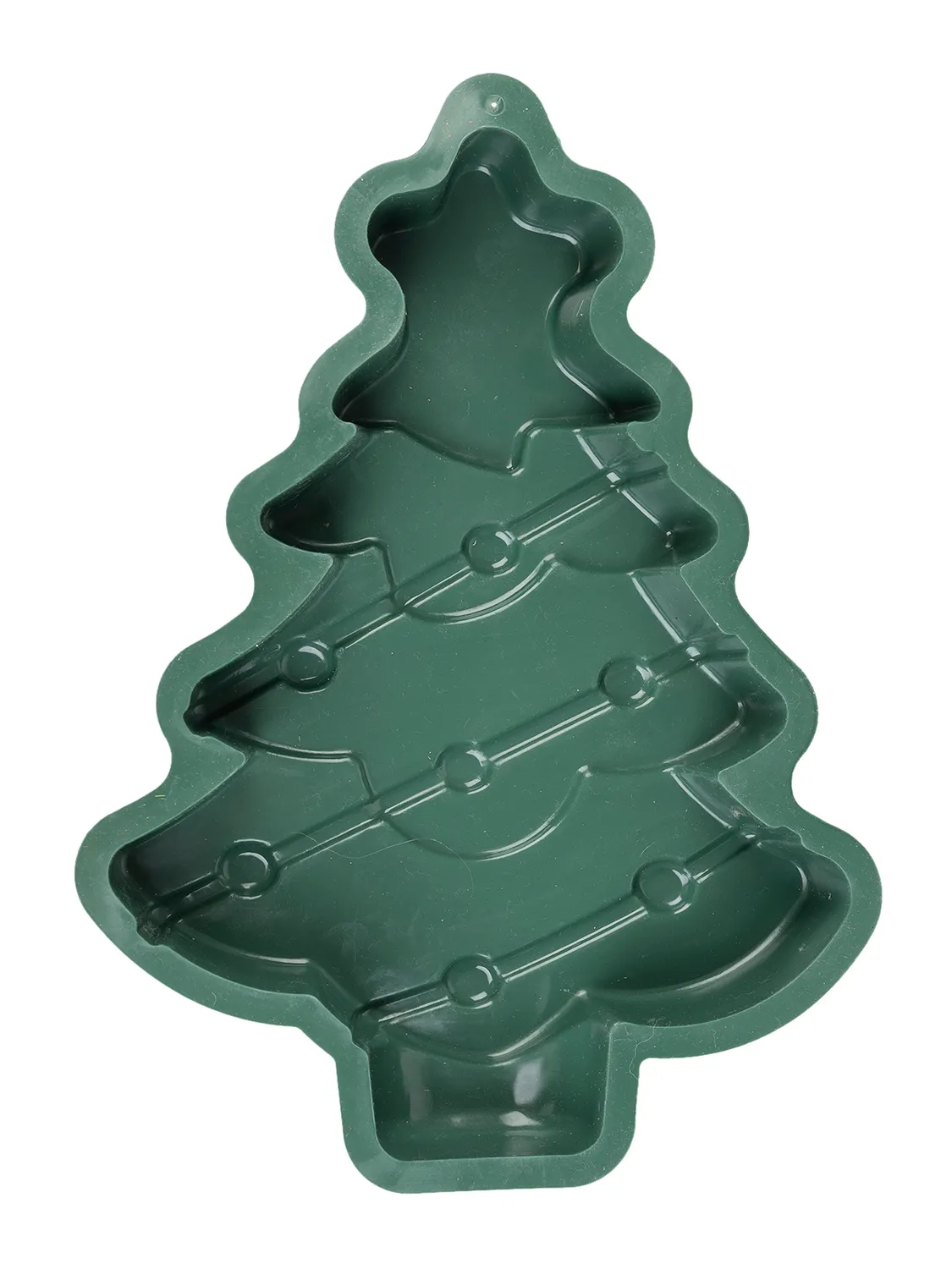 Wibra Siliconen bakvorm kerstboom groen