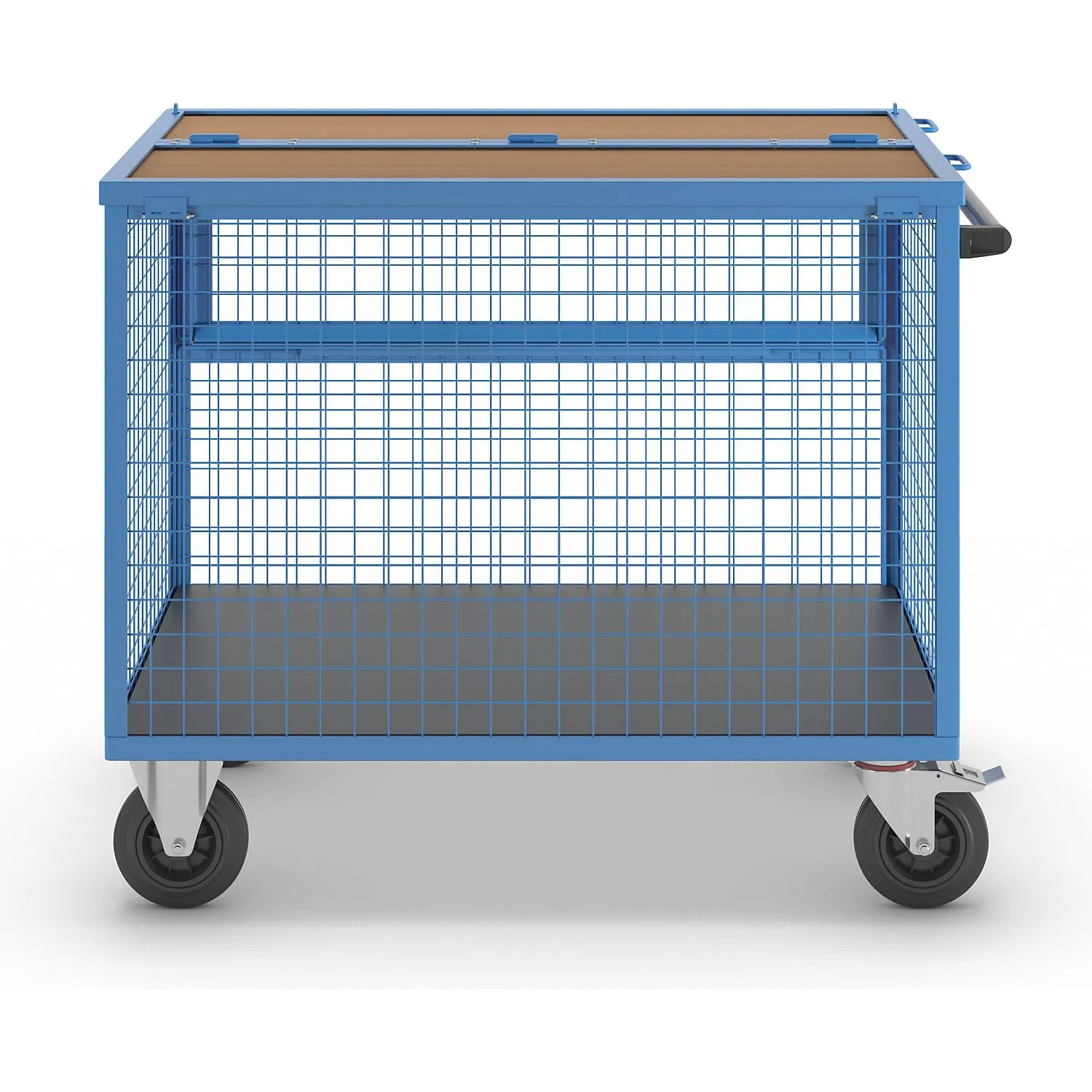 Eurokraft Pro carrello a cassone acciaio 500 kg