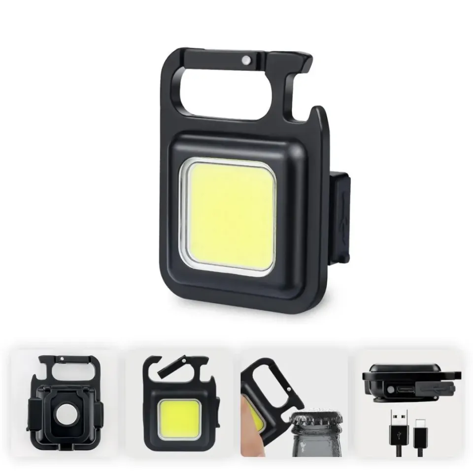 ADAMANTA 412 mini torcia LED portachiavi 800 lumen