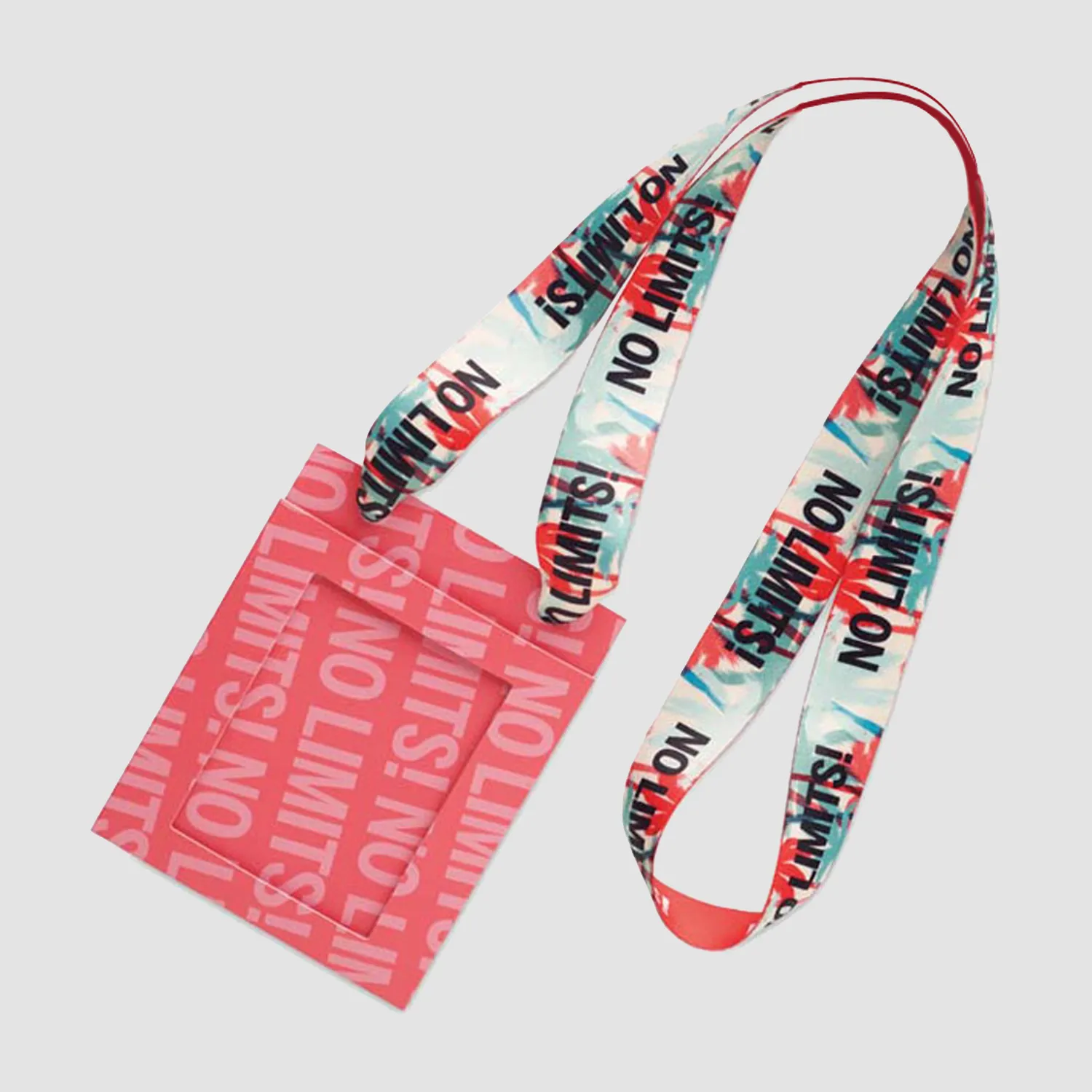 3BPRO ML1184 lanyard porta badge personalizzato