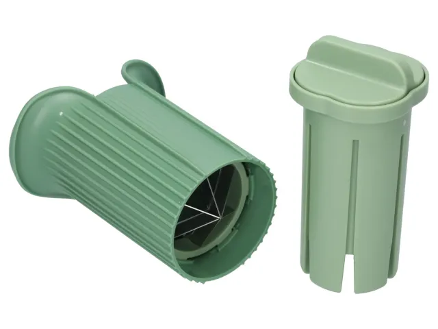 Wibra tagliaverdure manuale verde acciaio 9,5 cm