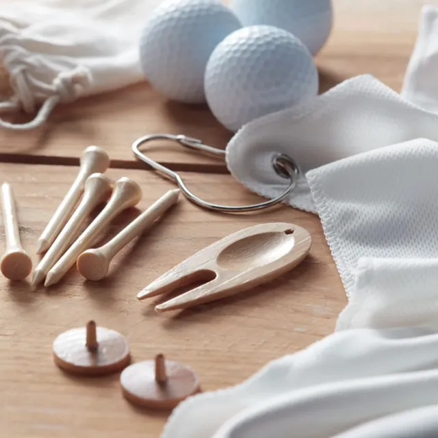 3BPRO Set accessori golf MO6527-13 in bambù