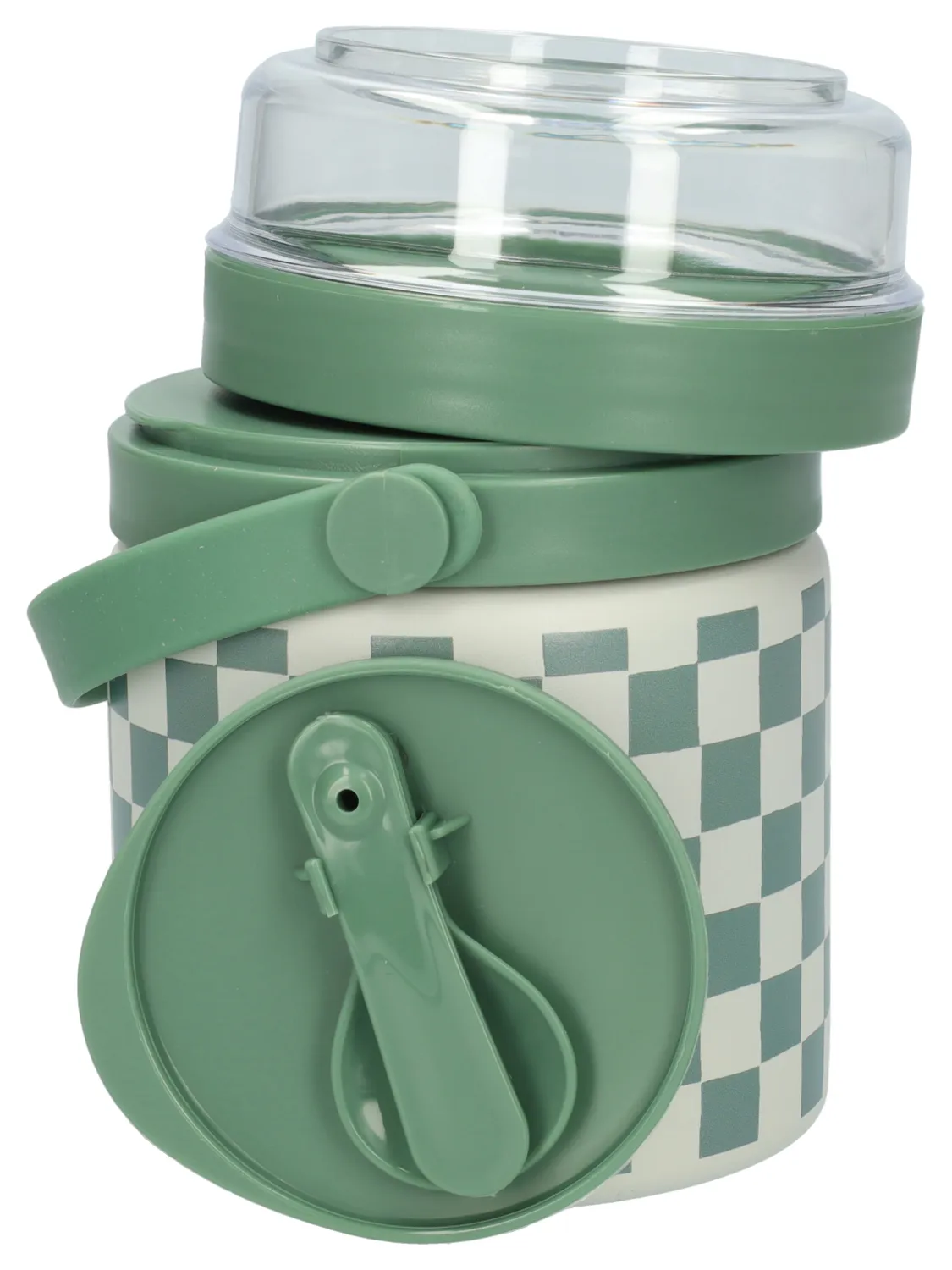 Wibra tazza porta yogurt con cucchiaio 240 ml con manico