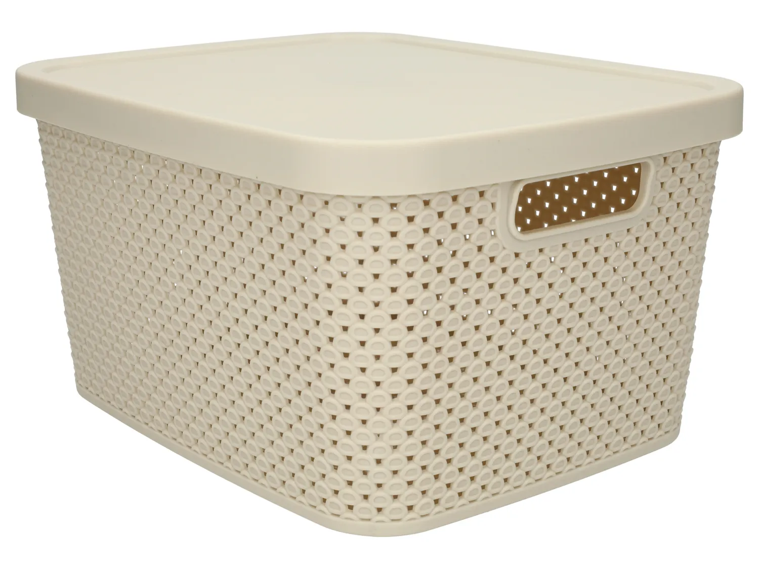 Wibra box contenitore con coperchio in plastica