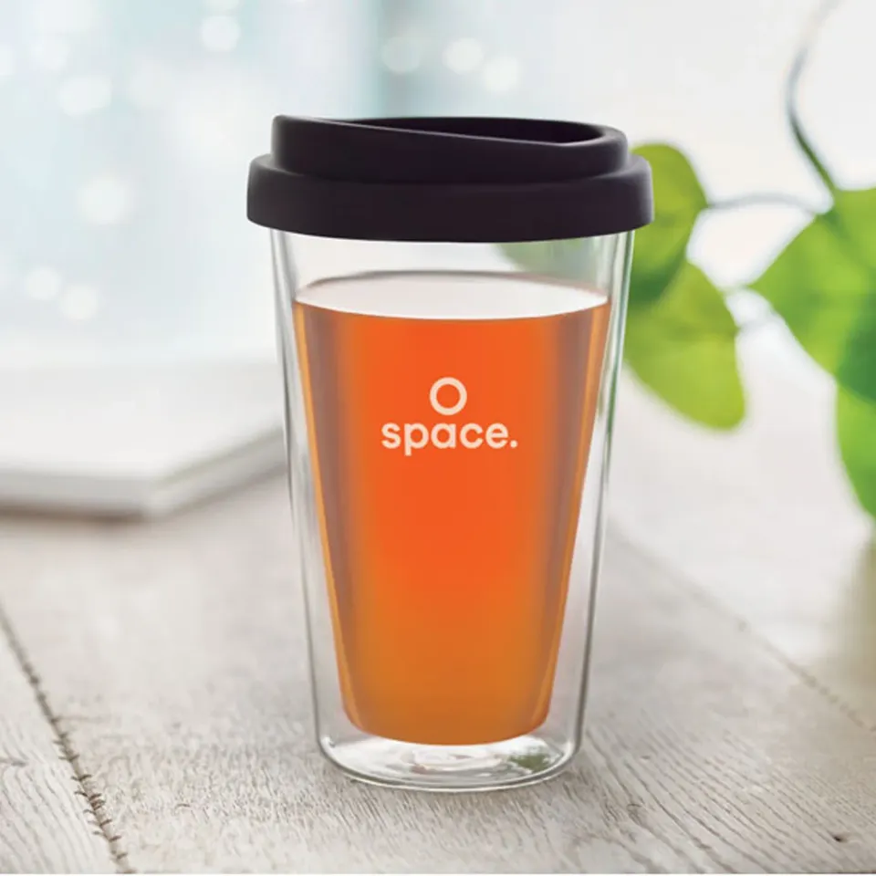 3BPRO MO9927-03 bicchiere vetro 350 ml doppia parete