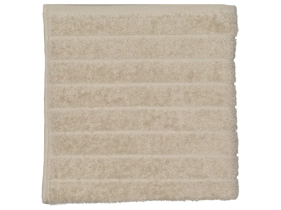 Wibra Rib Asciugamano 50x100 cm sabbia cotone