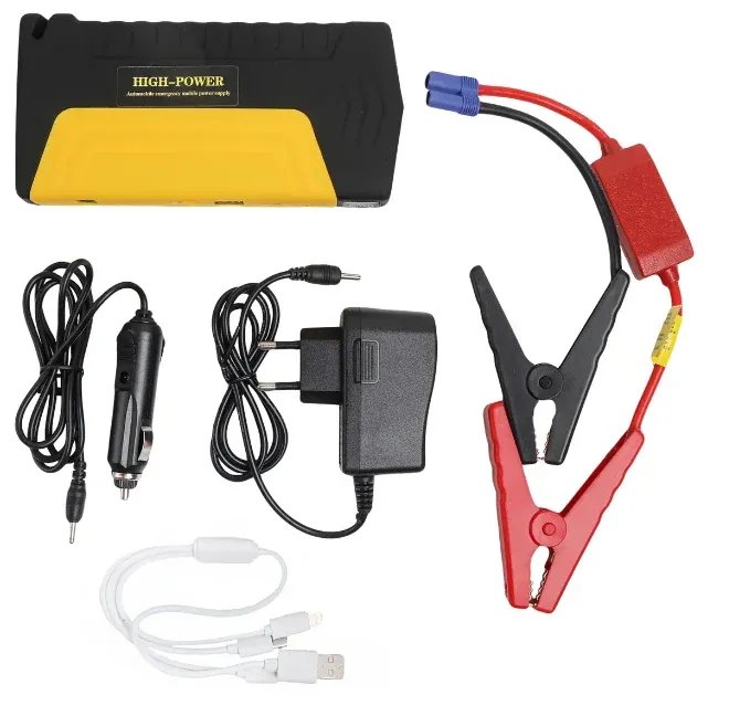 ADAMANTA SKU 384 avviatore auto 12800 mAh con power bank