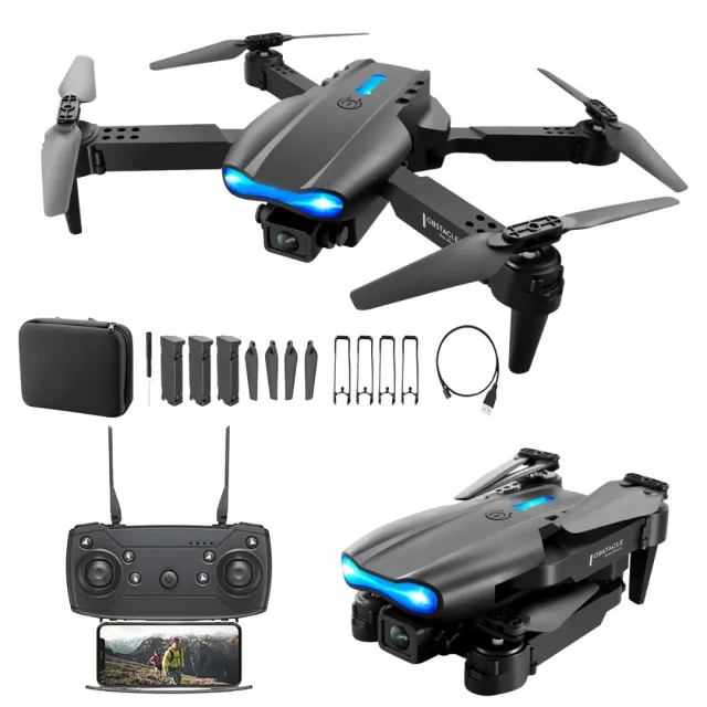 ADAMANTA E99 Drone Pieghevole 4K HD con Controllo App