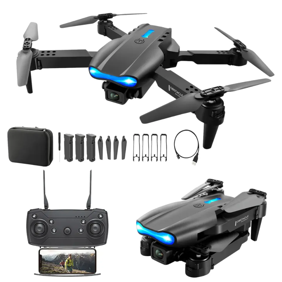 ADAMANTA E99 Drone Pieghevole 4K HD con Controllo App