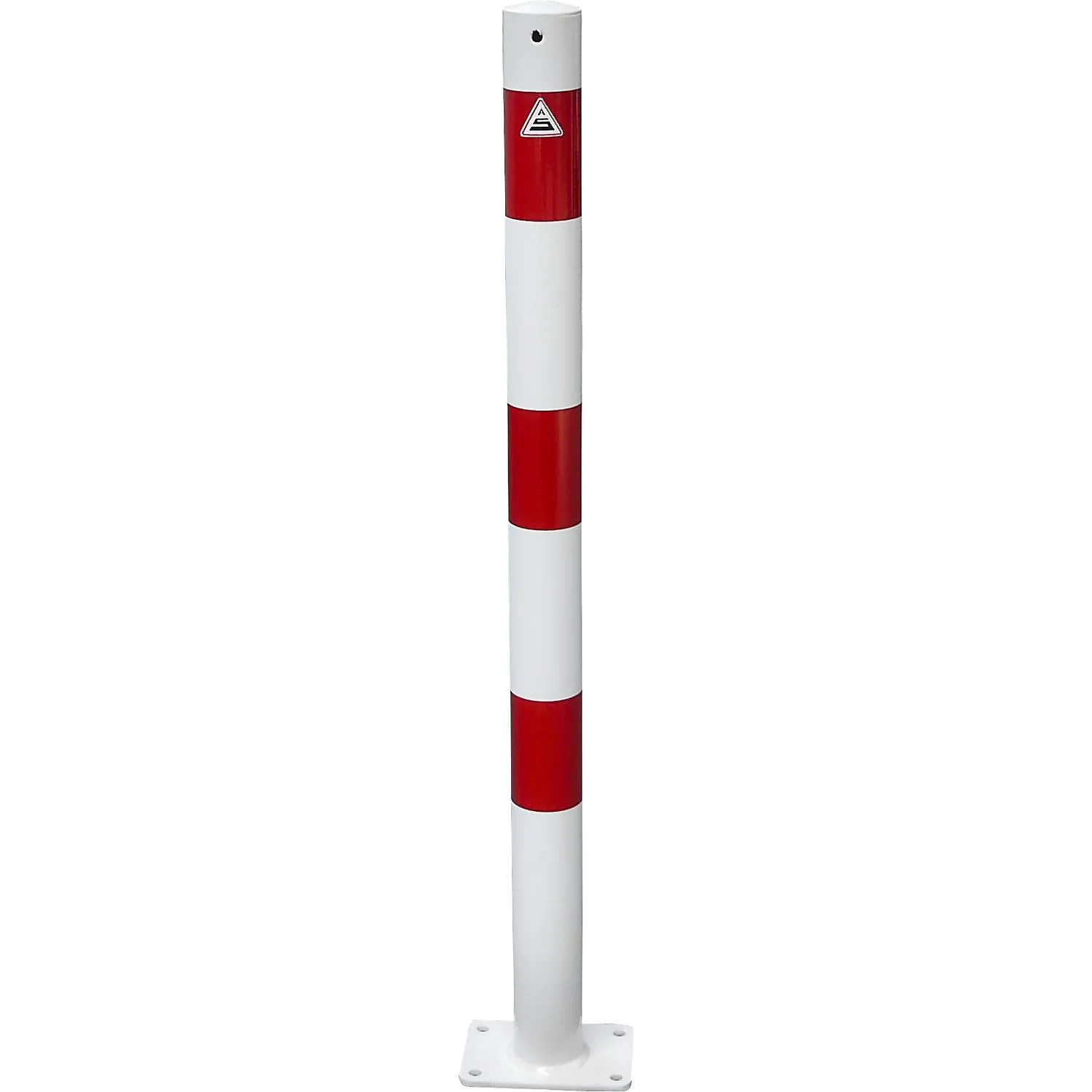 Kaiserkraft paletto sbarramento acciaio bianco-rosso