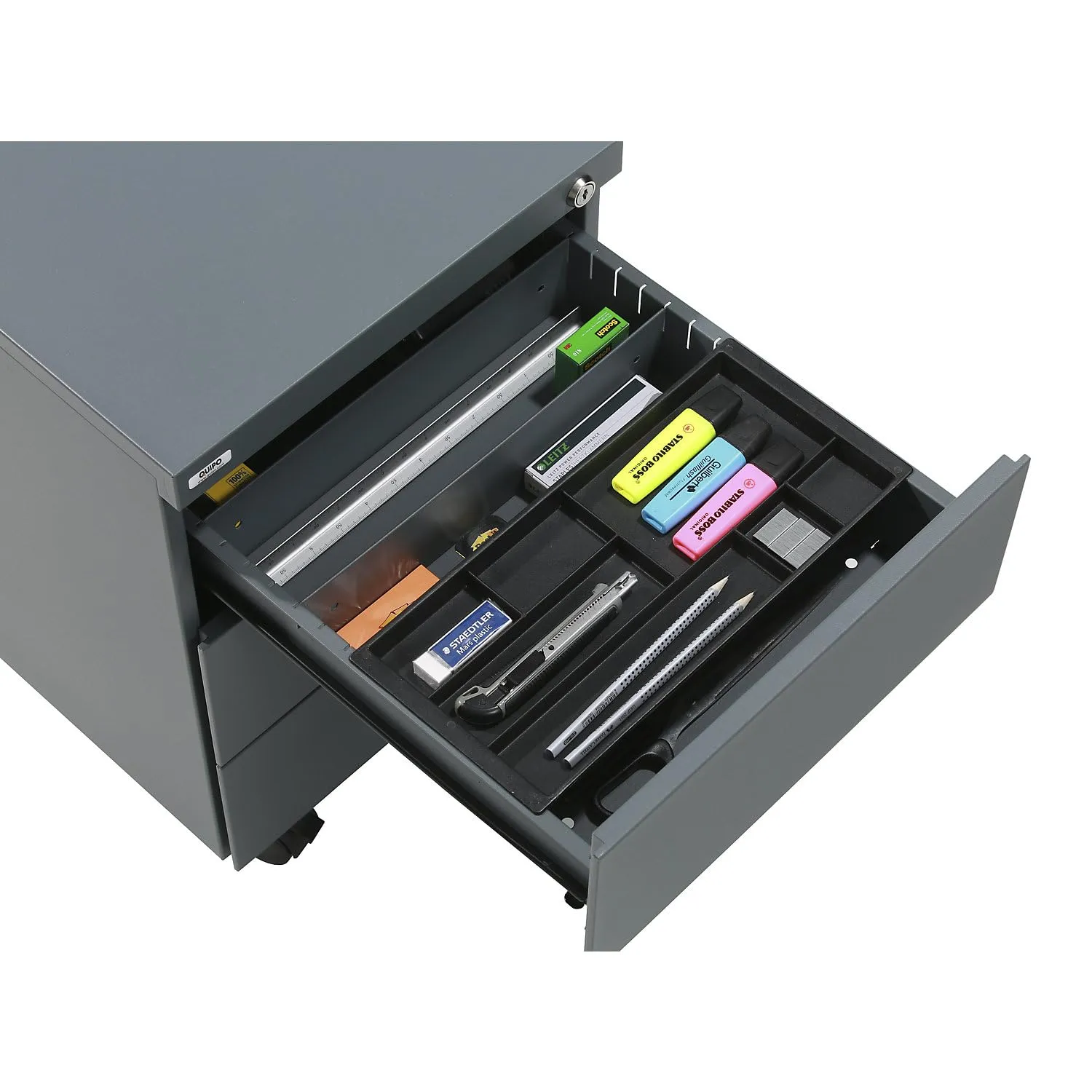 Kaiserkraft EUROKRAFT basic Ufficio completo SATO con scrivania e cassettiera