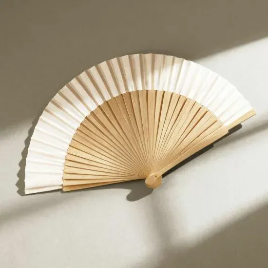 3BPRO ventaglio in legno naturale 23 cm personalizzato