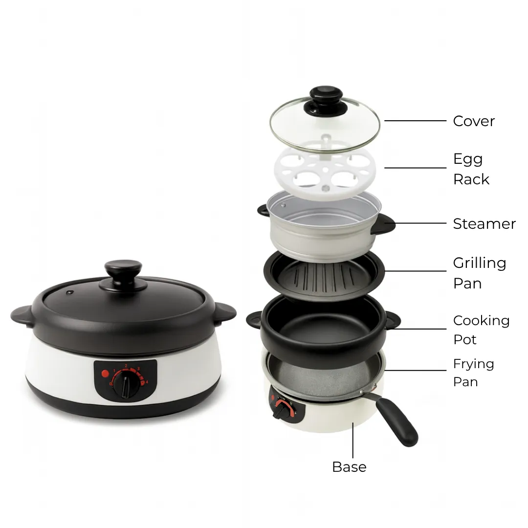 ADAMANTA 2127 multicooker 1,5 L 8 funzioni