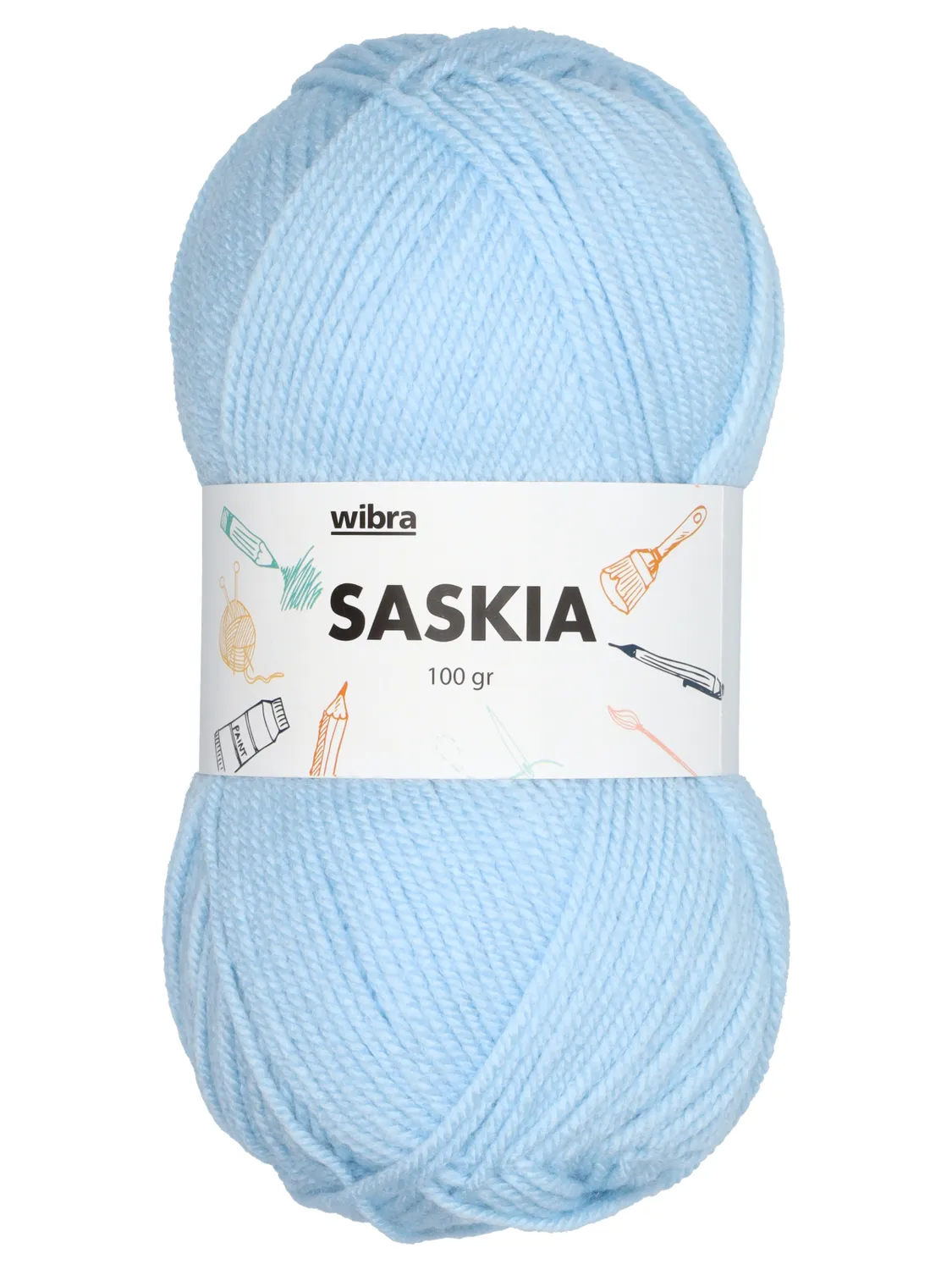 Wibra Saskia filato per maglia 100 g 240 m