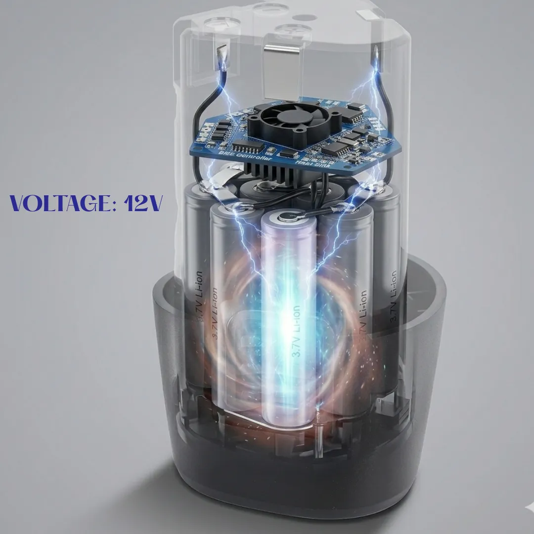ADAMANTA SKU 2124 batteria 12 V per avvitatore ADM
