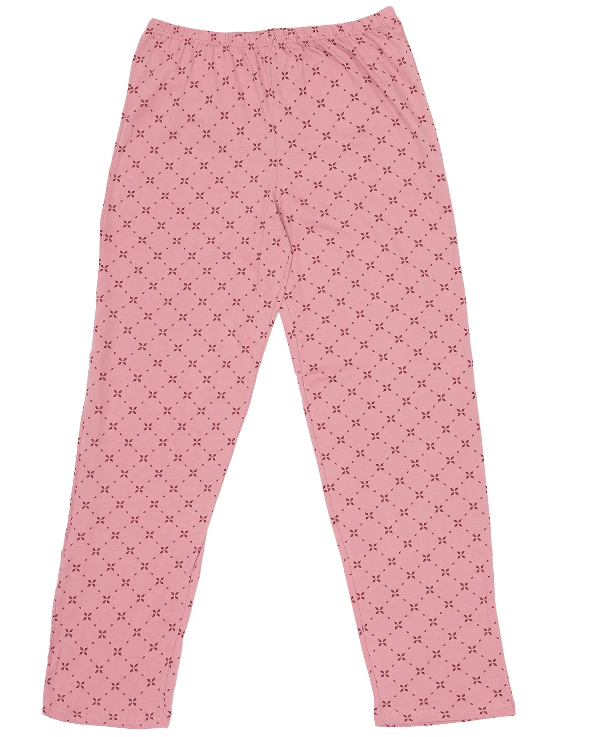 Wibra Pigiama Classico Donna Cotone Lungo
