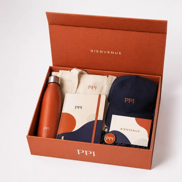3BPRO Welcome Pack Creativo Box Benvenuto Personalizzato