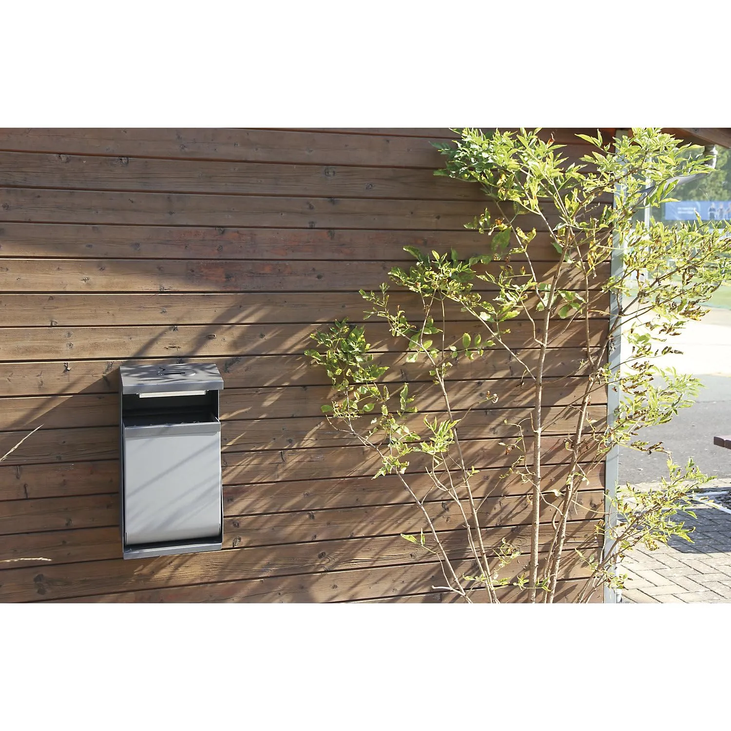 Kaiserkraft WasteVision Pole-Ashtray cestino esterni 22 L