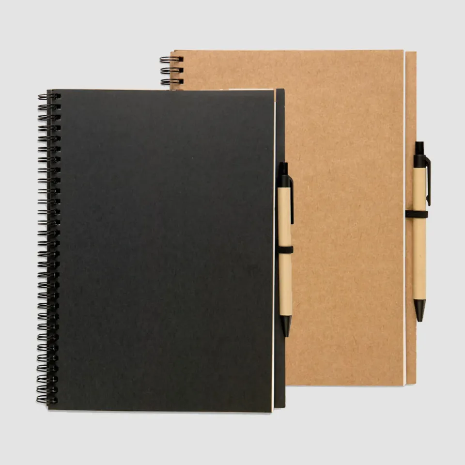 3BPRO KC7013 blocco spirale riciclato con penna 140 pagine