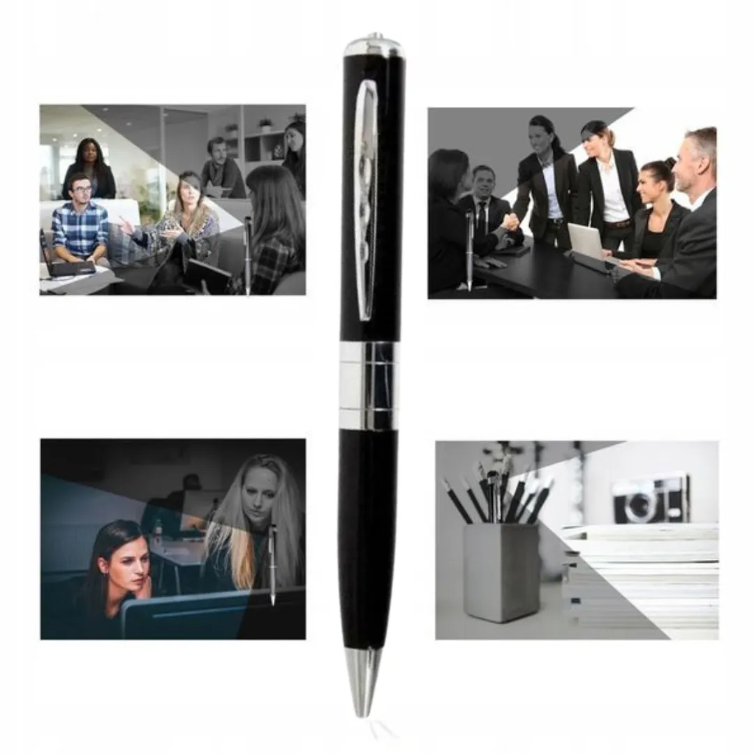 ADAMANTA Spy pen with hidden mini camera 2042 penna con telecamera HD