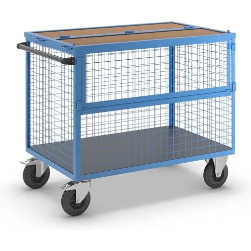 Eurokraft Pro carrello a cassone acciaio 500 kg