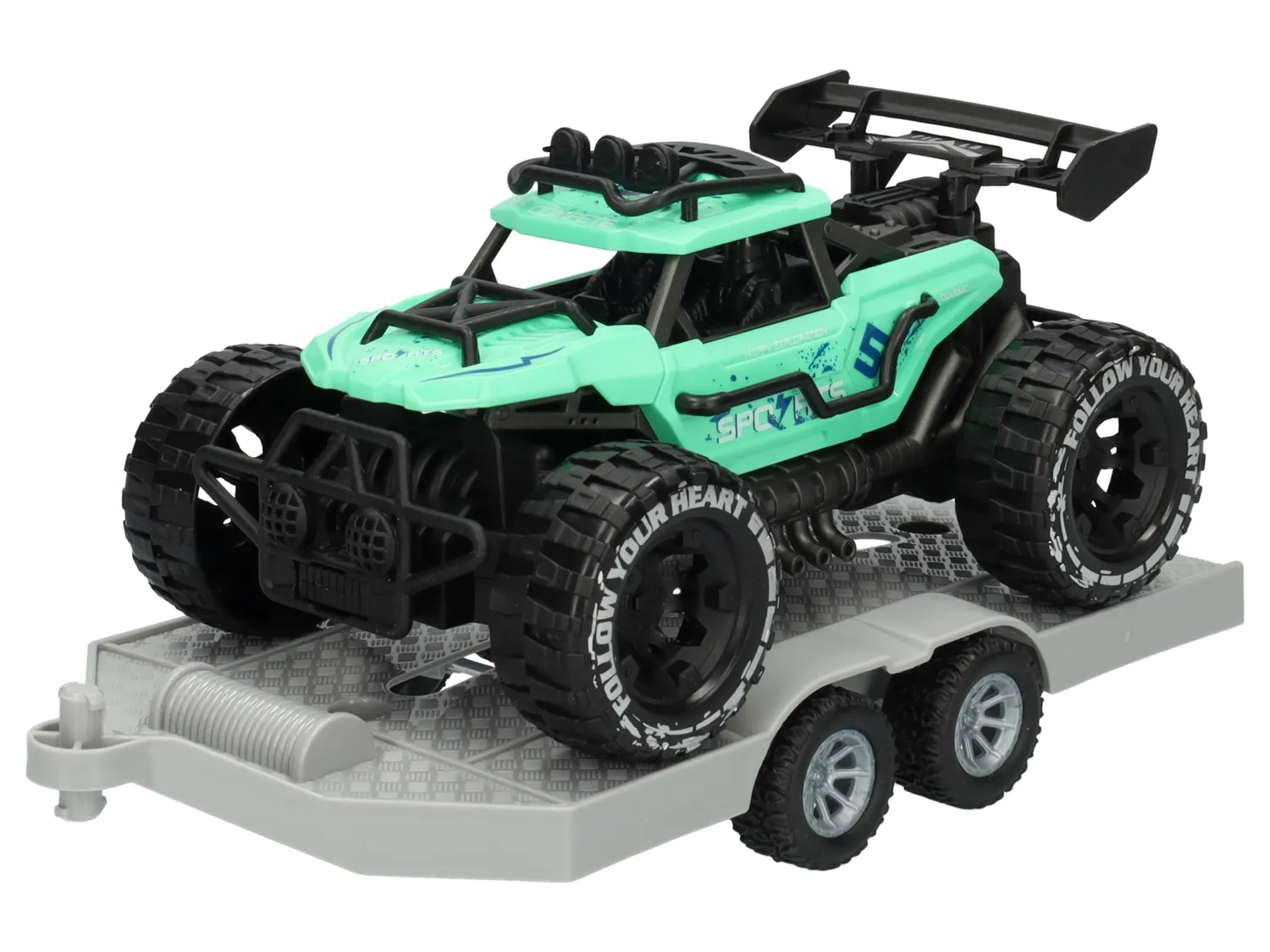 Wibra Buggy con Rimorchio 3-in-1 Set Macchinine off-road
