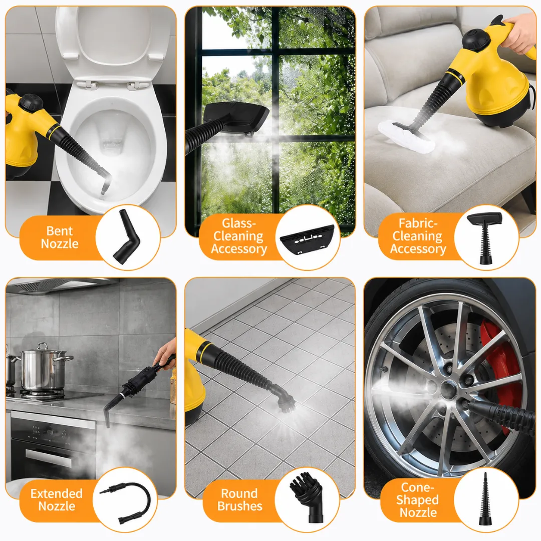 ADAMANTA ADM 7038-1 pulitore a vapore portatile