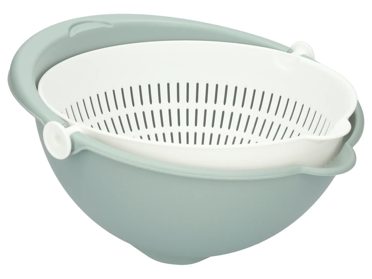 Wibra scolapasta flip con vaschetta 25 cm