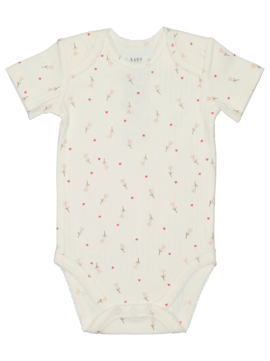 Wibra Body Neonato Manica Corta Cotone