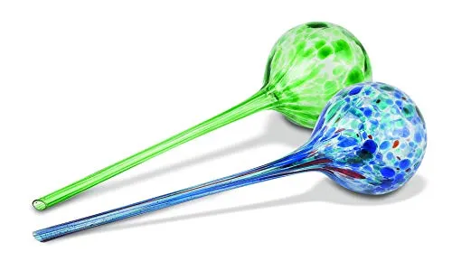 Euromarketing Watering Globes Irrigatori Vetro 2 Pezzi 300 ml