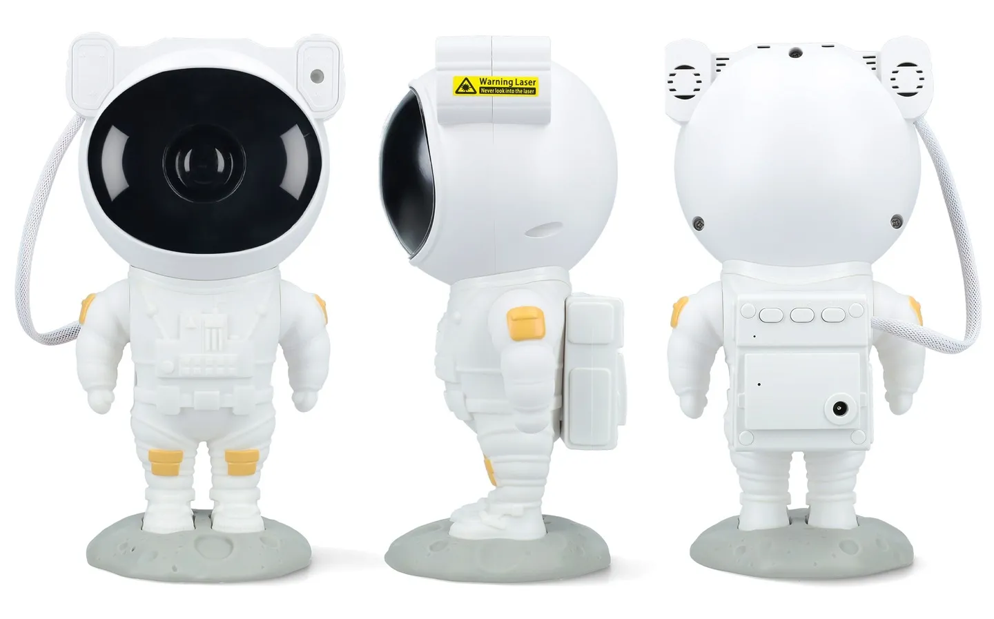ADAMANTA ASTRONAUT LED STAR PROJECTOR lampada proiettore stelle