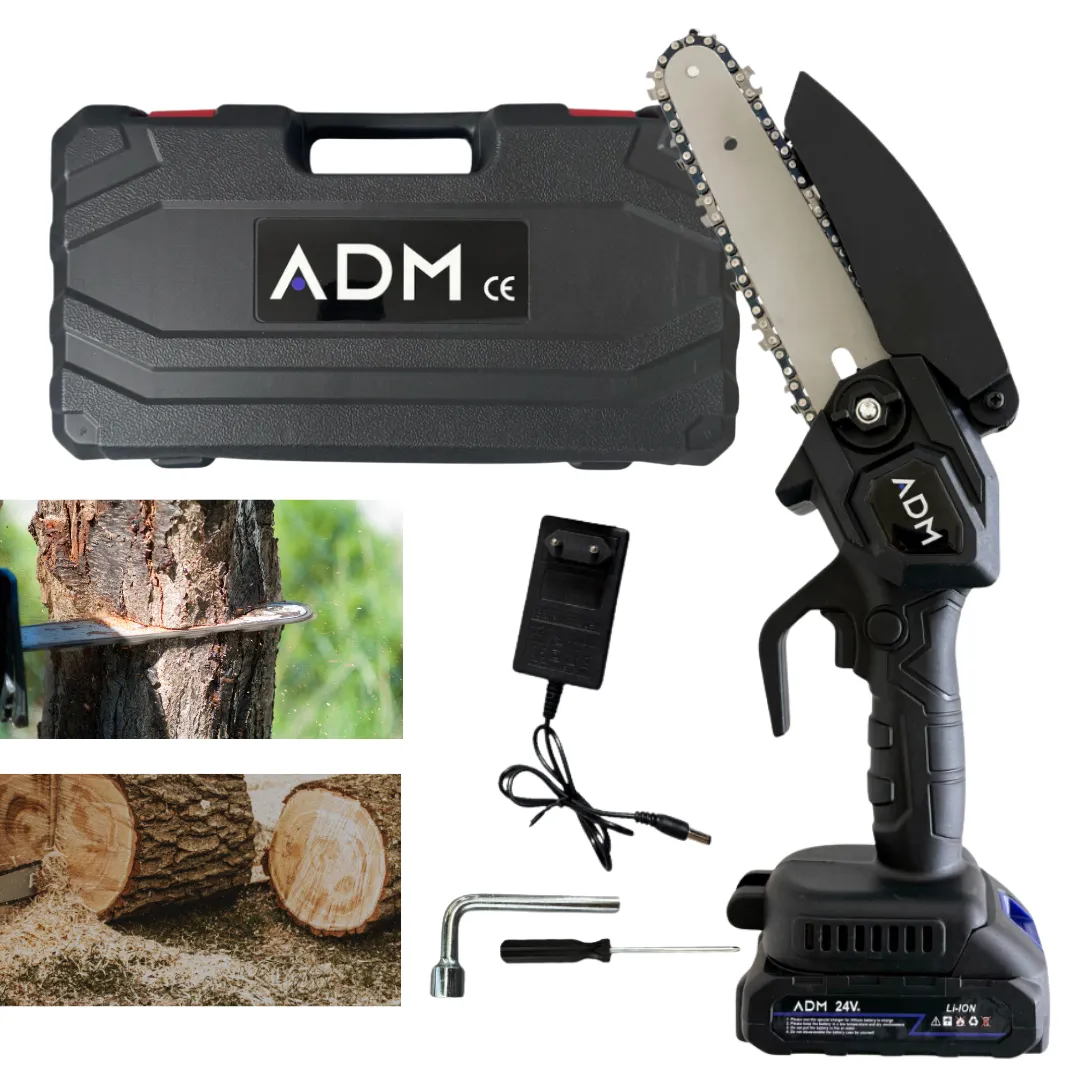 ADAMANTA ADM 368 mini motosega elettrica a batteria