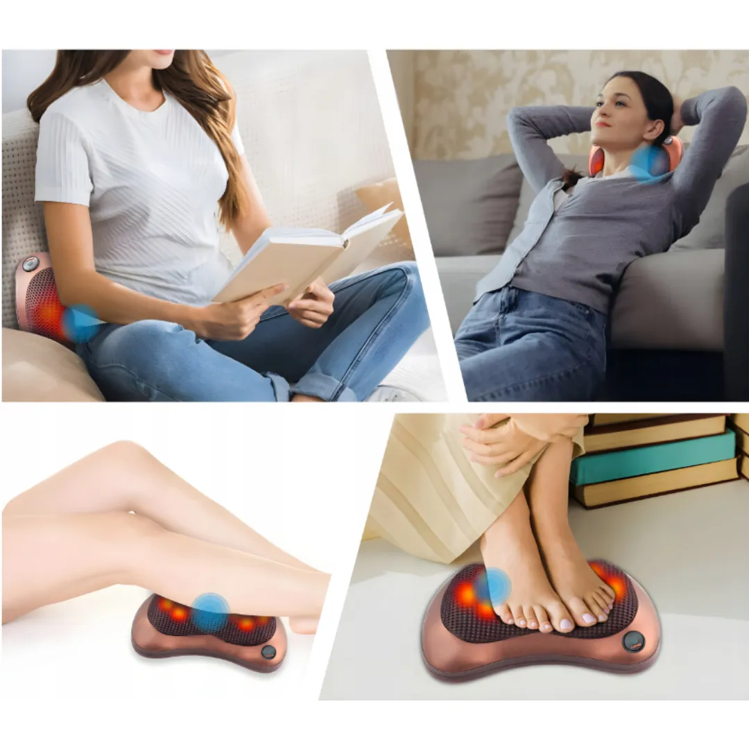 ADAMANTA 2222 Cuscino Massaggiante Shiatsu Riscaldante