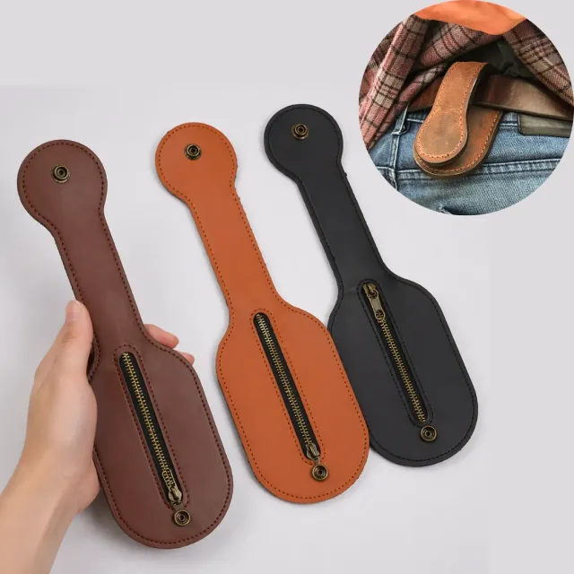ADAMANTA 292 Borsello in Ecopelle con Zip