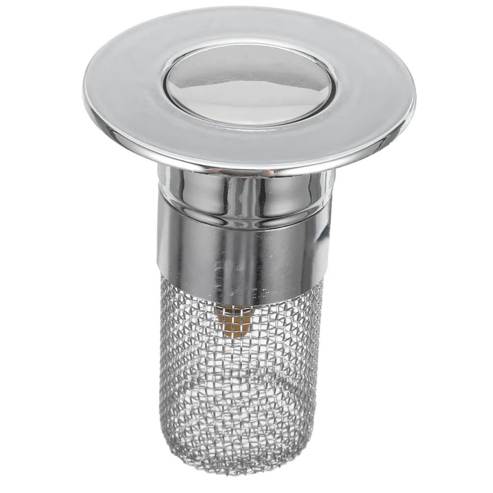ADAMANTA 521 tappo scarico lavandino con filtro inox
