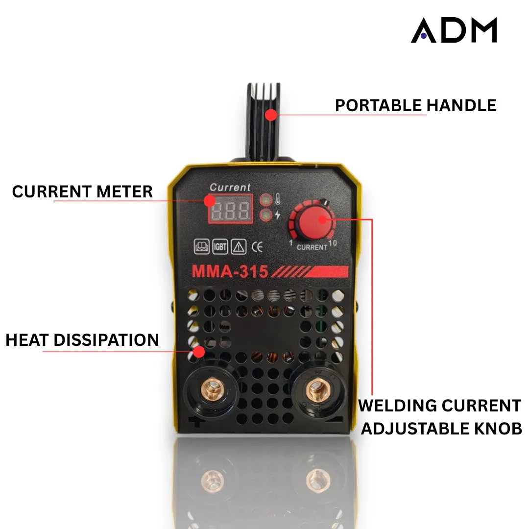 ADAMANTA ADM saldatrice inverter MMA-315 315A