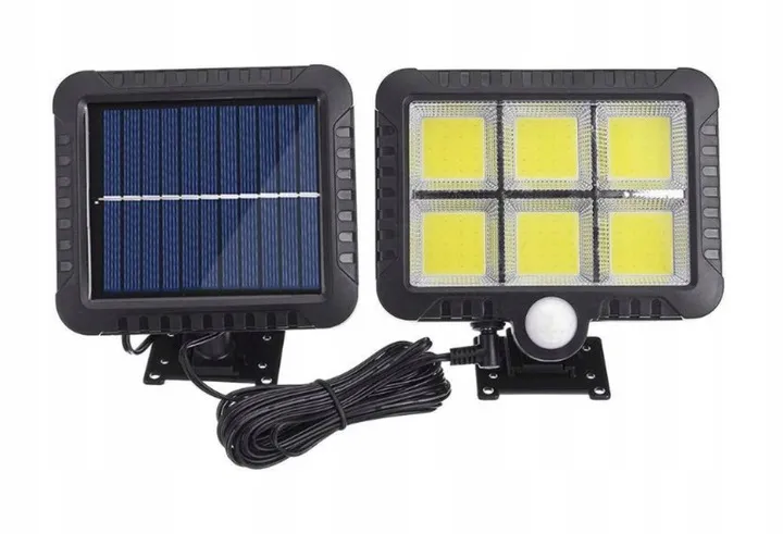 ADAMANTA SL-F120 lampada solare 120 LED con telecomando