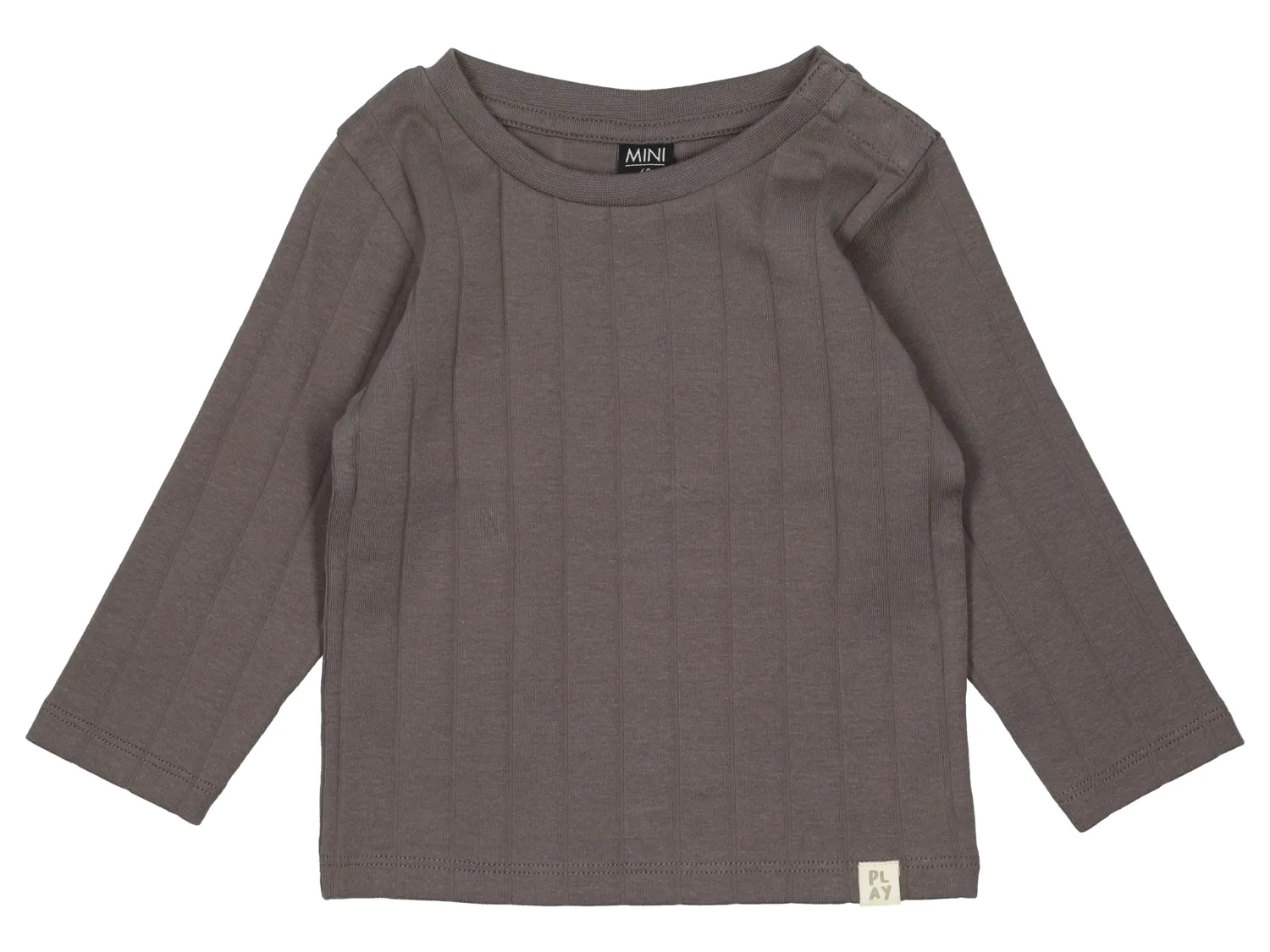 Wibra Baby T-shirt rib manica lunga