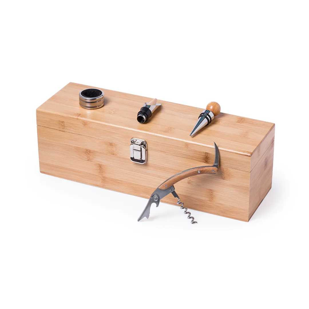 3BPRO 6100 kit sommelier in bambù personalizzato
