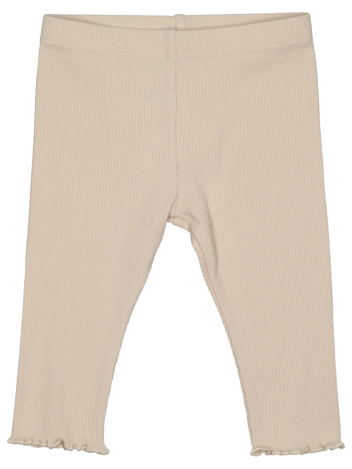 Wibra leggings neonato a coste in cotone elasticizzato