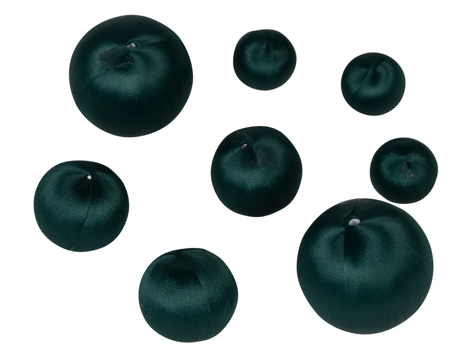 Wibra Palline Decorative 8 Pezzi in Poliestere