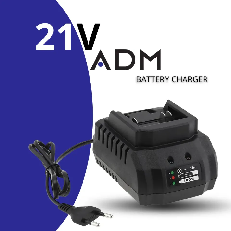 ADM 7015 caricabatterie batterie 21V 48V litio
