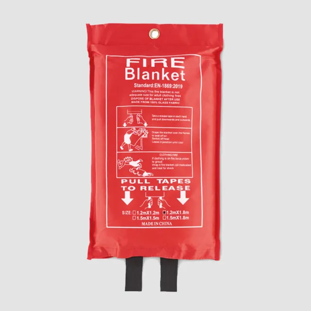 3BPRO MO6386-05 coperta antincendio in fibra di vetro rossa